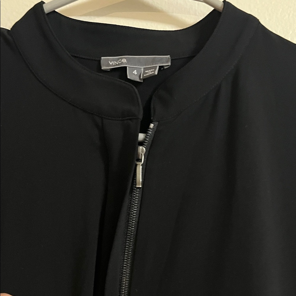 Vince Classic Black Jumpsuit - Picture 3 of 8
